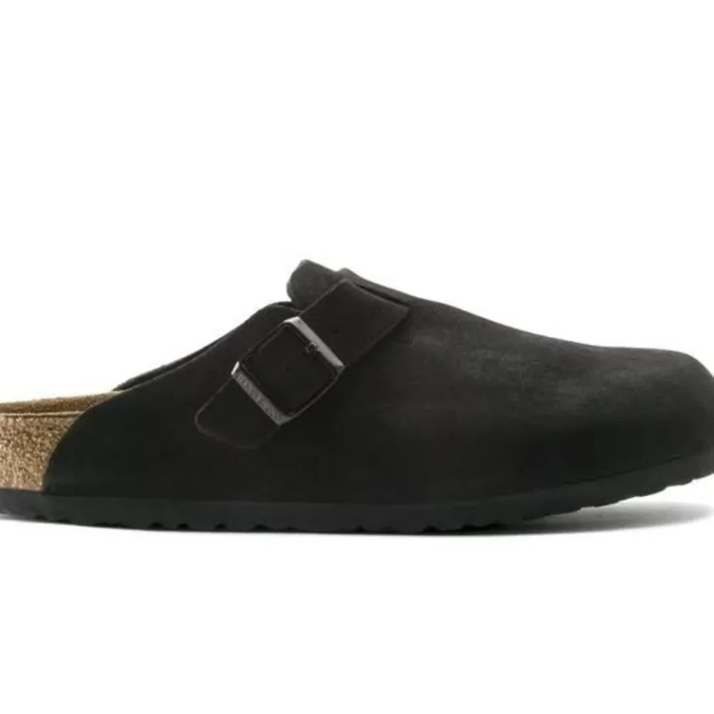 NEW Birkenstock Boston Suede Clogs Size 43
